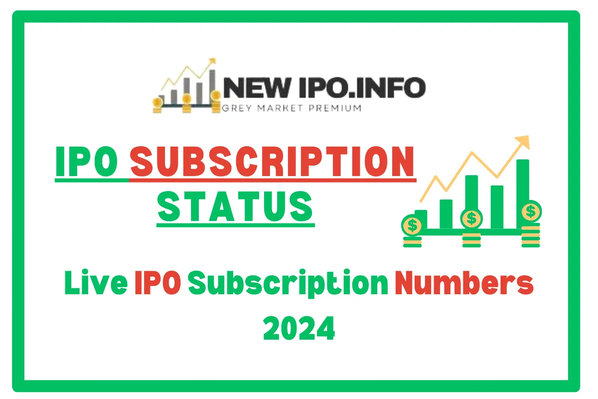 IPO Subscription Status, Live IPO Subscription Numbers 2024 IPOGMP.info